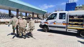 Van'da Güvenlik Korucularına Arama Kurtarma Eğitimi
