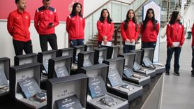 Yusuf Dikeç Genç Sporculara Destek Oldu