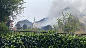 Zonguldak'ta Yangın Faciasında Cesur Kurtuluş