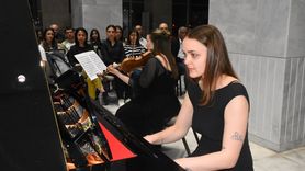 24. Afyonkarahisar Klasik Müzik Festivali'nde Ars Essendi Üçlüsü Konser Verdi