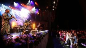 8. Antalya Akra Caz Festivali'nde Richard Bona Konser Verdi