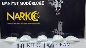 Adana'da Uyuşturucu Operasyonu: 10 Kilo Metamfetamin Ele Geçirildi