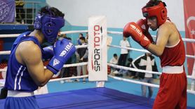 Ağrı'da Genç Erkekler Türkiye Ferdi Boks Şampiyonası Devam Ediyor