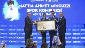 Ahmet Minguzzi Spor Tesisi'nin Anlamlı Açılışı