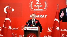 Aksaray'da Yeniden Refah Partisi Kongresi