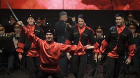 Aleksandrov Rus Kızılordu Korosu ve Dans Topluluğu Ankara'da Sanatseverlerle Buluştu