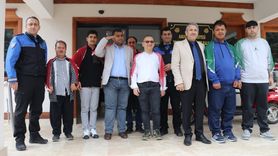 Amasya'da Engelli Gençler İçin Temsili Askerlik Töreni