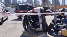 Ankara'da Kazada 6 Kişi Yaralandı