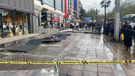 Ankara'da Sağanak ve Şiddetli Fırtına Hayatı Olumsuz Etkiliyor