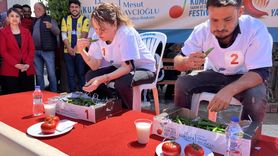 Antalya'da Acı Biber Yarışması: 398 Gramla Şampiyonluk