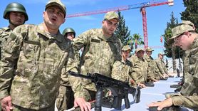 Antalya'da Engelliler Haftası'nda Temsili Askerlik Töreni Düzenlendi