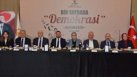 Balıkesir'de 'Bir Sofrada Demokrasi' Programı