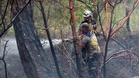 Bayırbucak'taki Orman Yangını Devam Ediyor