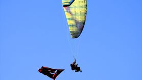 Bilecik'te Özel Gereksinimli Bireyler Yamaç Paraşütü Deneyimi Yaşadı