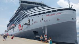 Bodrum'a Resilient Lady Kruvaziyeriyle Gelen Turist Akını