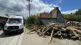 Bolu'da Yıkım Esnasında İşçi Yaralandı