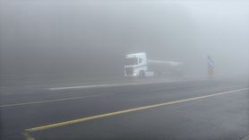 Bolu Dağı'nda Görüş Mesafesi Düşük, Sürücüler Dikkatli Olmalı