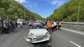 Bolu Dağı Tüneli'nde Trafik Kazası: 3 Yaralı