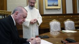 Cumhurbaşkanı Erdoğan'dan Türkiye Diyanet Vakfı'na Kurban Bağışı