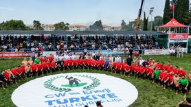 CW Enerji Türkiye Yağlı Güreş Ligi Manavgat Etabı Devam Ediyor