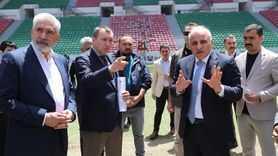 Diyarbakır Stadı'nda Zemin Yenileme Çalışmaları Başladı