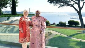 Emine Erdoğan, Esvatini Ana Kraliçesi ile Görüştü