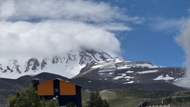 Erciyes Dağı Zirvesine Mayıs Ayında Kar Yağdı