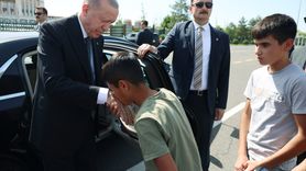 Erdoğan, Adıyamanlı Çocuklarla Buluştu
