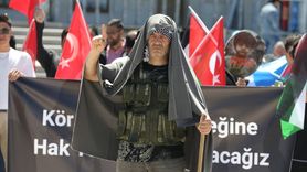 Erzurum Teknik Üniversitesi'nde Destek Yürüyüşü: Filistin ve Doğu Türkistan'a Ses Verdiler