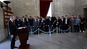 Gençlerbirliği Anıtkabir ve İlhan Cavcav'ı Ziyaret Etti