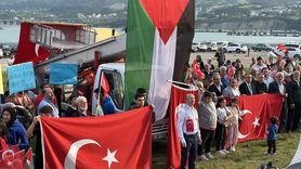 Gerze'de Filistin'e Destek Etkinliği