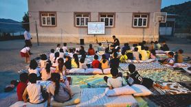 Güçlükonak'ta Açık Hava Sinema Etkinliği