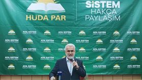 HÜDA PAR Genel Başkanı Zekeriya Yapıcıoğlu Mersin'de Halk Buluşmasında Konuştu