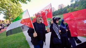 İstanbul'da Özgür Gazze Yürüyüşü Gerçekleşti