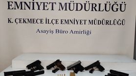 İstanbul'da Ruhsatsız Tabancalarla İlgili Operasyon