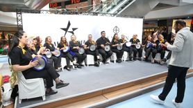 Kastamonu'da Anneler Günü'ne Özel Kadın Ritim Grubu Gösterisi