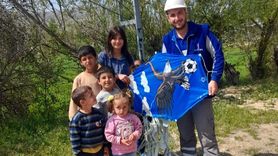 Kayseri'de Ekipler Uçurtma Kurtardı