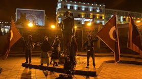 Kayseri'de Fener Alayı ile Atatürk'ü Anma Bayramı Coşkusu