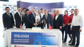 Kazakistan'dan Gazipaşa'ya Charter Uçuşları Başladı