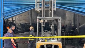 Kocaeli'deki Boya Fabrikasında Yangın Kontrol Altına Alındı