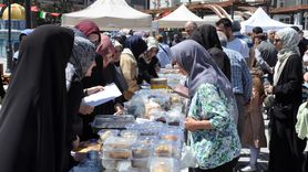 Kütahya'da Gazze'ye Destek İçin 'Hayır Çarşısı' Kuruldu