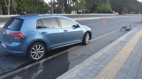 Mersin'de Bisikletli Çocuğa Otomobil Çarptı