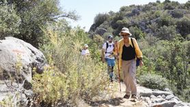 Mersin'de Tarihi Kilikya Yolu'na Ziyaretçi Akını