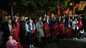Muş'ta Meşaleli Gençlik Yürüyüşü Coşkusu