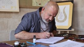 Nevşehirli Polis Memuru Tarık Sakarya, Kaligrafi ile Stres Atıyor