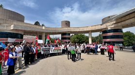 Osmaniye'de Filistin'e Destek Yürüyüşü Düzenlendi