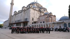 Osmanlı Motosiklet Derneği, Fatih Sultan Mehmet için Dua Etti ve Çanakkale'ye Hareket Etti