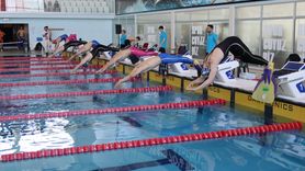 Paletli Yüzme Açık Yaş Türkiye Şampiyonası Edirne'de Başladı