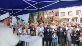 Rize'de Çarşı Mahallesi Camisi'nin Temeli Atıldı