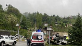 Rize'de Trafik Kazası: 1 Kişi Hayatını Kaybetti